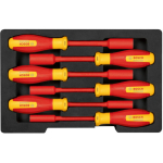 Bosch Kuusnurga mutriv&otilde;tme komplekt 1600A02NF3, 6 tk, 1000 V, TPU, teras, koos hoiukarbiga