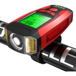 Superfire BM01 4-in-1 jalgrattatuled, 300lm, IPX4, 3.5h, 130dB, valgusrežiimid: 5, vastupidav korpus, valgusl&uuml;liti