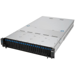 Asus RS521A-E12-RS24U Socket SP5 Rack, 90SF03X1-M000R0, 449mm, 840mm, 88.1mm, 19.1kg, 2000W, 26x2.5" pesa, 24 DIMM pesa, 2xRJ-45