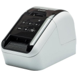 Brother Etiketiprinter QL-810WC, QL810WCZW1, Kuni 110 etiketti/min, Wi-Fi, Automaatne l&otilde;ikur, Vertikaalne printimine