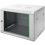 Digitus Seinale paigaldatavad kapid Dynaamiline p&otilde;hiseeria DN-19 09-U-EC, 60 x 45 cm, RAL 7035, klaasuks