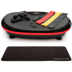 Bodi-Tek Vibratsiooniplaat Treeningseade BT-VIBD-EU, 440W, 14kg, 7 massaažirežiimi, 4D vibratsioon, vastupanu ribad