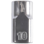 Milwaukee 4932498802, 3/8" 12-tahuline pesa, 10 mm, sisemine ruut, kroomitud