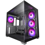 Tacens Mars Gaming MCV5 arvuti korpus, TACMARS-MCV5, Midi Tower, 430mm, 286mm, 402mm, 5.3kg, karastatud klaas, must, 2x2.5"