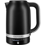 KitchenAid 5KEK1701EBM elektriline veekeetja, 1.7L, 2400W, 220-240V, 50/60Hz, 7 temperatuuri, juhtmevaba