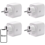 SONOFF S61s Matter External Plug via Wi-Fi, 4-Pack