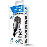 Car charger everActive CC-60Q USB QC3.0 + USB-C PD 83W