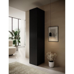 Cama Meble kapp PAFOS NAD 1D CZ, 450mm, 555mm, 450mm, must, 1 uks, MDF, puitlaastplaat, matt, k&auml;epidemeta