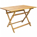 Laud FINLAY, 110x75xH72cm, kokkupandav, puit: akaatsia, viimistlus: &otilde;litatud 13180 HOME4YOU