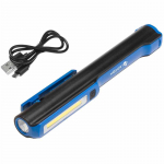 T&ouml;&ouml;kojalamp mini LED 3W+ COB 3W, laetav HOGERT