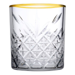 Pasabahce viskiklaasid Timeless Gold, 345 ml