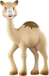 N&auml;rimislelu Vulli Al'Thir le Compagnon 100% naturaalsest kummist kaamel 18 cm