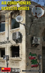 Liimitav mudel MiniArt 35638 Air Conditioners & Satellite Dishes 1/35