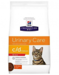 Hill's kuivtoit Prescription Diet Feline c/d Multicare Urinary Stress, 8 kg