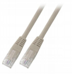 Patchcord Utp kat.5e hall 1m Pvc