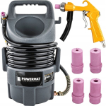 Powermat PM-PIA-10T pneumaatiline sifoon-liivaprits 10L, 5.5&ndash;8.2 bar, 4 d&uuml;&uuml;si