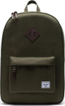 Herschel Heritage seljakott, 21,5l, unisex, pol&uuml;ester, roheline