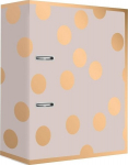 Binder A4/75K Satin Metallic Dots - INTERDRUK