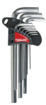 Proline Kuusnurkne v&otilde;ti 5483096, 1,5mm, 2mm, 2,5mm, 3mm, 4mm, 5mm, 6mm, 8mm, 10mm, 9 v&otilde;tit, L-kujuline