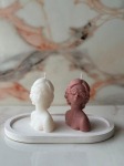 Aberto Design k&uuml;&uuml;nal Glamour Candle 44ST, 3 tk.