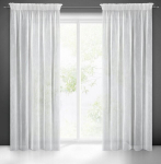 Eurofirany p&auml;evakardin F007-01, 140x270 cm, valge