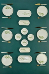 Serveerimistaldrikute komplekt Botanic 14KH, 14 osa