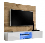 Switch PR3 TV seinakapp, valge/pruun