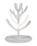 KikkaBoo Tulip Grey BPA-vaba pudelikuivatusrest, 8 pudelile