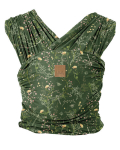 Sling KikkaBoo Isla Secret Garden Deep Green 0&ndash;18 k ergonoomiline beebikandelin
