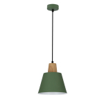 Candellux rippvalgusti Faro 50101260, roheline/puiduv&auml;rv
