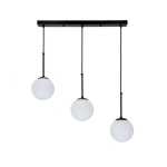Candellux rippvalgusti Pompei 33-09609, must/valge