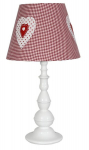 Candellux laualamp Sweet, roosa/valge