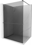 Mexen Kioto+ du&scaron;inurgasein riiuliga, Walk-in 130 x 200 cm, grafiit, harjatud gun gray - 800-130-121-66-40, 130 x 200 cm