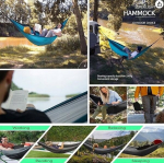 Kahekordne turistide aia v&otilde;rkkiik 300x200 cm, 250 kg, kerge, vastupidav