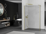 Mexen Kioto du&scaron;isein Walk-in 145 x 30 cm, l&auml;bipaistev, kuldne harjatud - 800-145-212-55-00-030