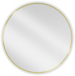 Vannitoa peegel Mexen Loft Round, 85 cm, kuldset v&auml;rvi