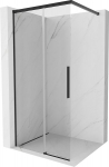 Mexen Rox du&scaron;isein Walk-in 105 x 200 cm, l&auml;bipaistev 8 mm, must - 8C2-105-003-70-00
