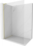 Mexen Kioto-X L du&scaron;isein Walk-in 80 x 200 cm, l&auml;bipaistev 10 mm, kuldne harjatud - 800-080-107-55-00-X