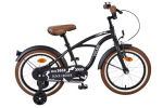 Laste jalgratas Volare Cruiser, 16", must, juodas