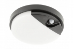 Gtv LED valgusti TULON LD-TULON15WOK-10, 15W, 1350lm, 4000K, AC220-240V, IP54, &uuml;mmargune, must
