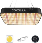 Cokolila LED-taimelamp 130 W &ndash; 31 &times; 21 cm