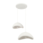 Linento Lighting ripplamp Luna-40-50-T-Nua, valge