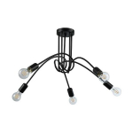 5-osaline E27 ripplamp must