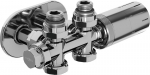 Mexen G05 termostaatiline komplekt kaldus/otse ja kattega R, Duplex, DN50, kroom - W908-958-905-01