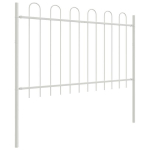 vidaXL Aiandus aiapaneel 3 pcs Valge 5,1 x 0,8 m Pulberkattega teras