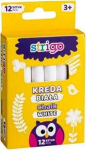 Valge kriit 12 tk Strigo