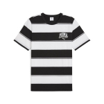 PUMA meeste vabaaja T-s&auml;rk PUMA CLASS Striped Tee PUMA Black - 68465701, must