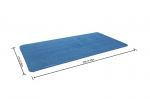 Kahjustatud pakendiga toode. Basseinikate Bestway Flowclear Solar, 671x366 cm/732x366 cm, sinine