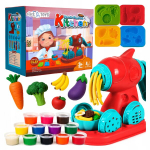 M&auml;nguvaha plastiliin pastamasin vormid laste komplekt 38 osa click4toys