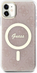 Arva GUHMN61H4STP iPhone 11 6.1 rožinis/rožinis dėklas 4G MagSafe